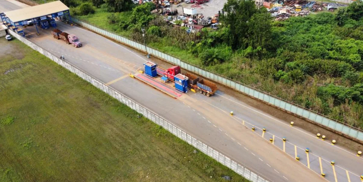 Acceso vial de la terminal portuaria